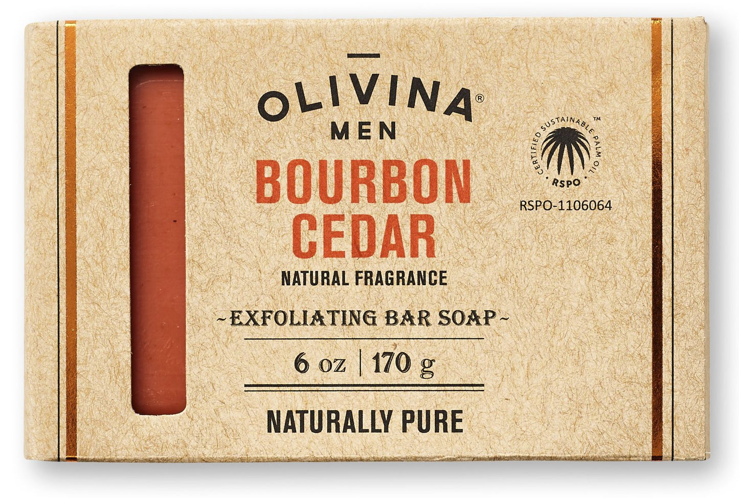 Exfoliating Soap Bourbon and Cedar