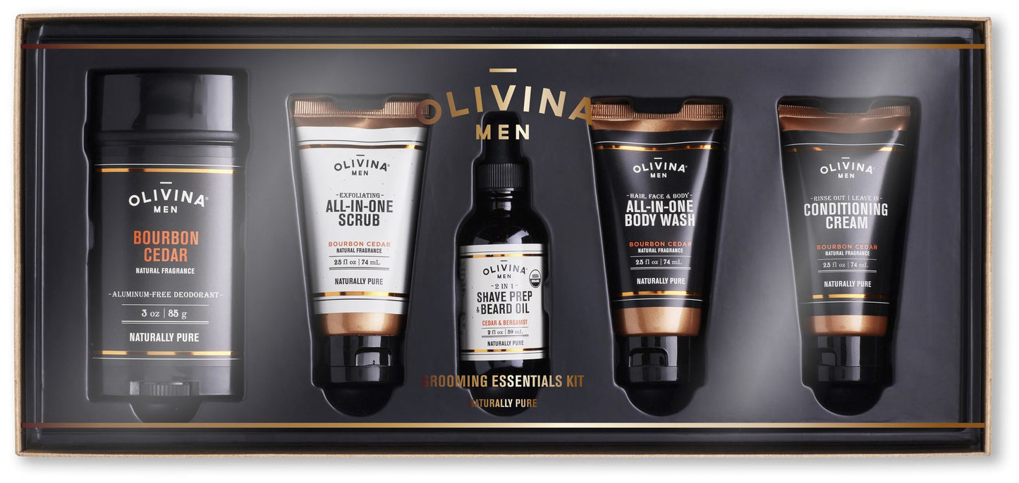Men's Grooming Essentials Gift Set