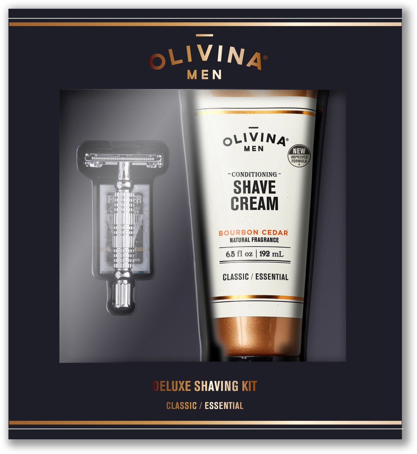 Olivina Men Deluxe Shave Gift Set