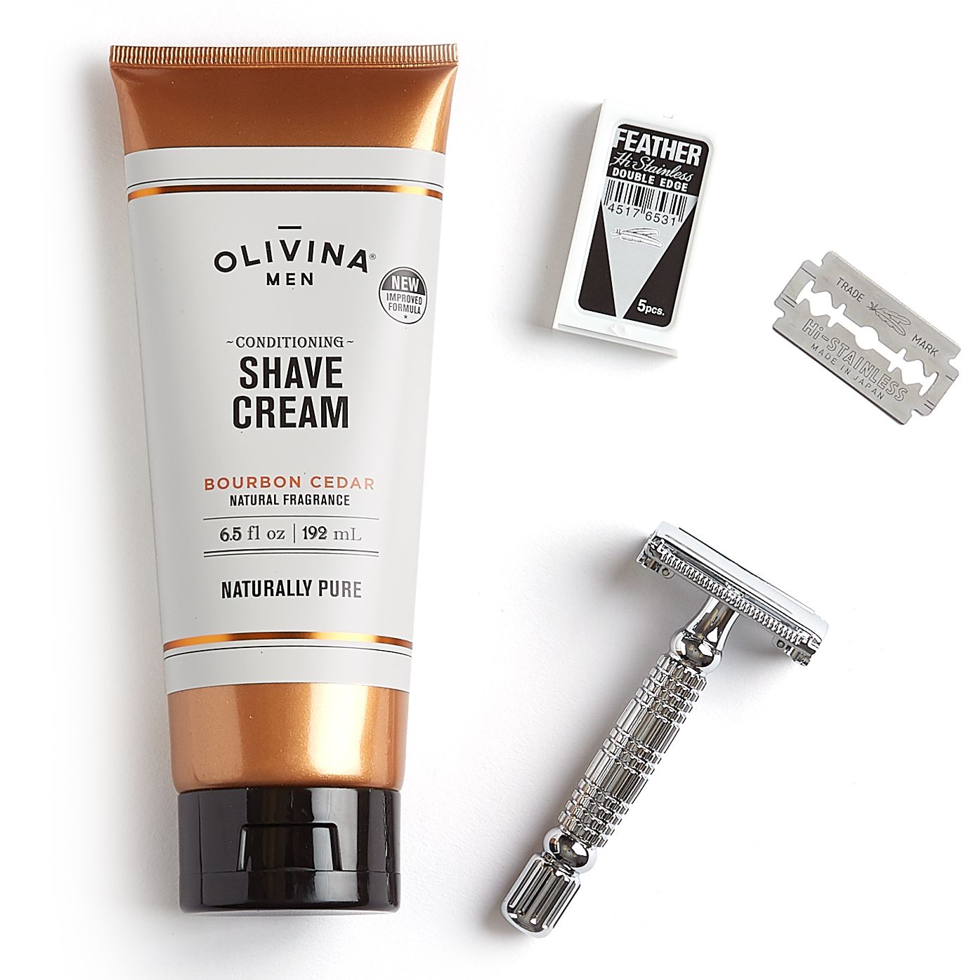 Olivina Men Deluxe Shave Gift Set