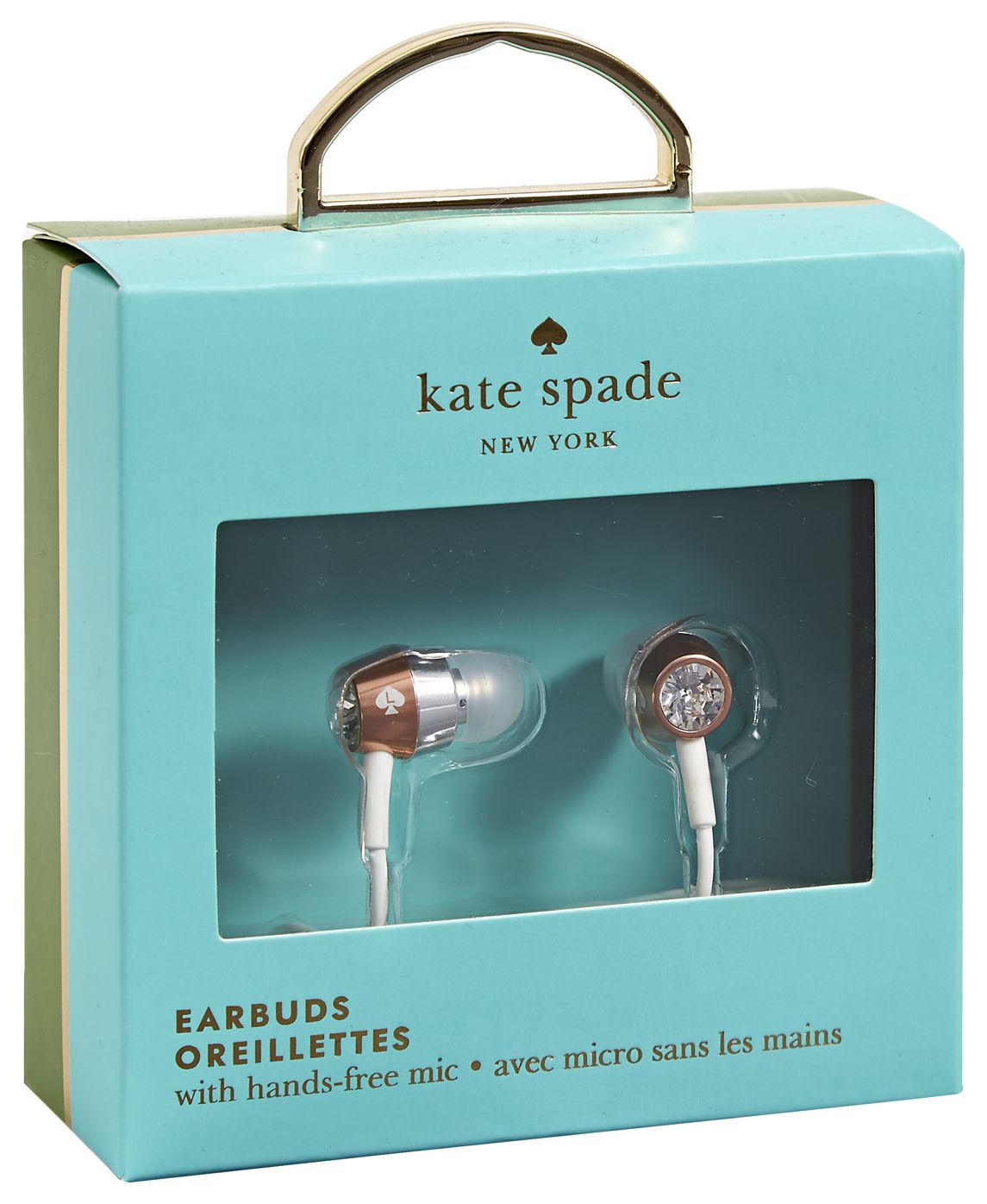 Kate Spade New York Earbuds, Crystal Stone