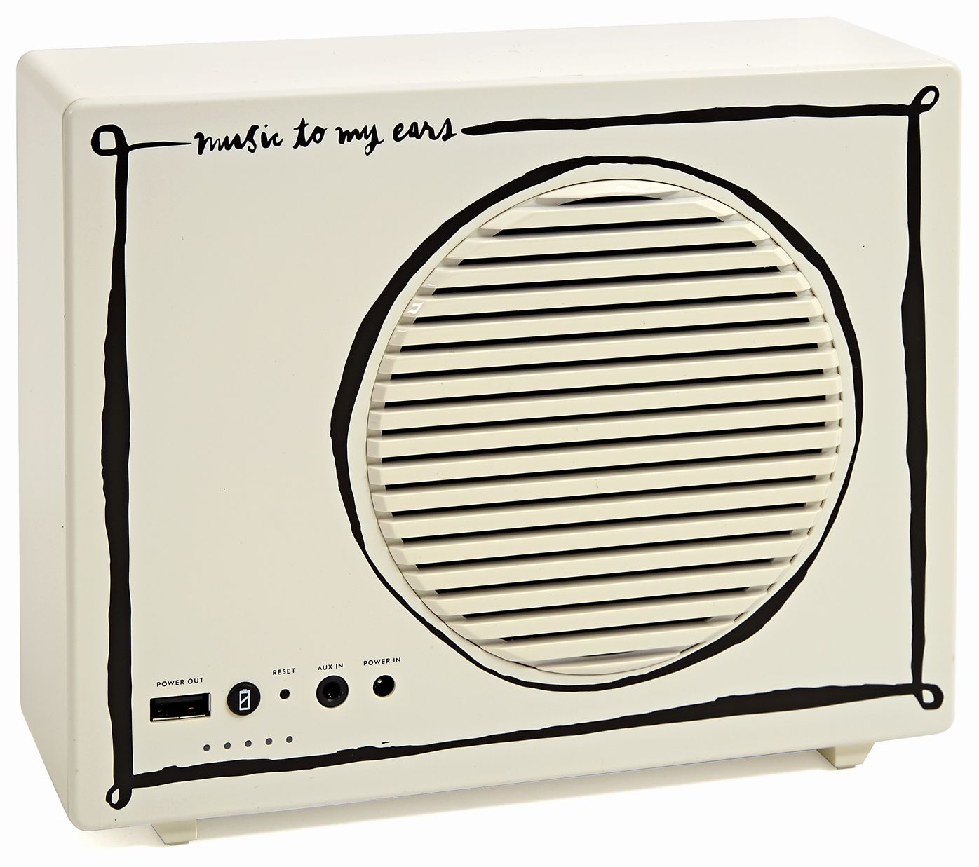 Kate Spade New York Portable Home Speaker, Cream