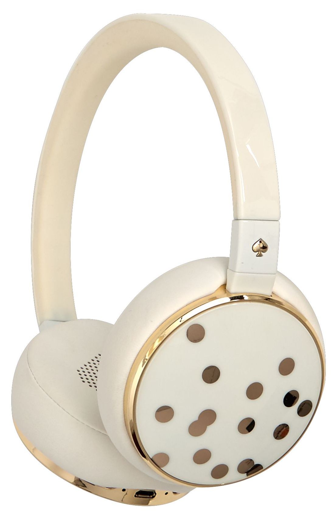 Kate Spade New York Wireless Headphones, Cream Confetti