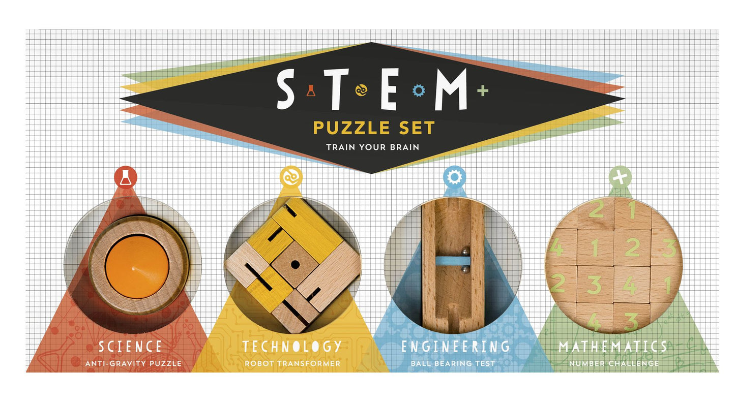 STEM Puzzle Set of 4