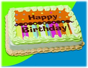 UB FUN A17945-03 BIRTHDAY STRIPES & DOTS