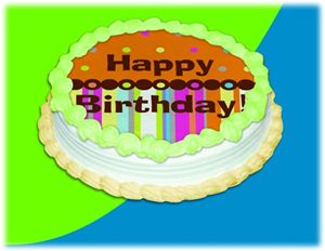 UB FUN A17945-05 BIRTHDAY STRIPES & DOTS