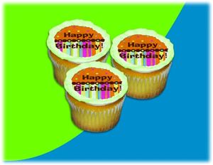 UB FUN A17945-06 BIRTHDAY STRIPES & DOTS