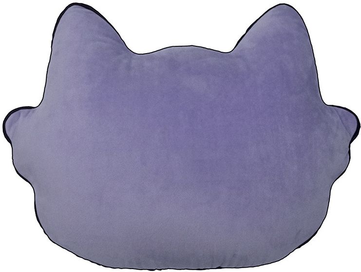 Cat with Glitter Glasses Mini Pillow