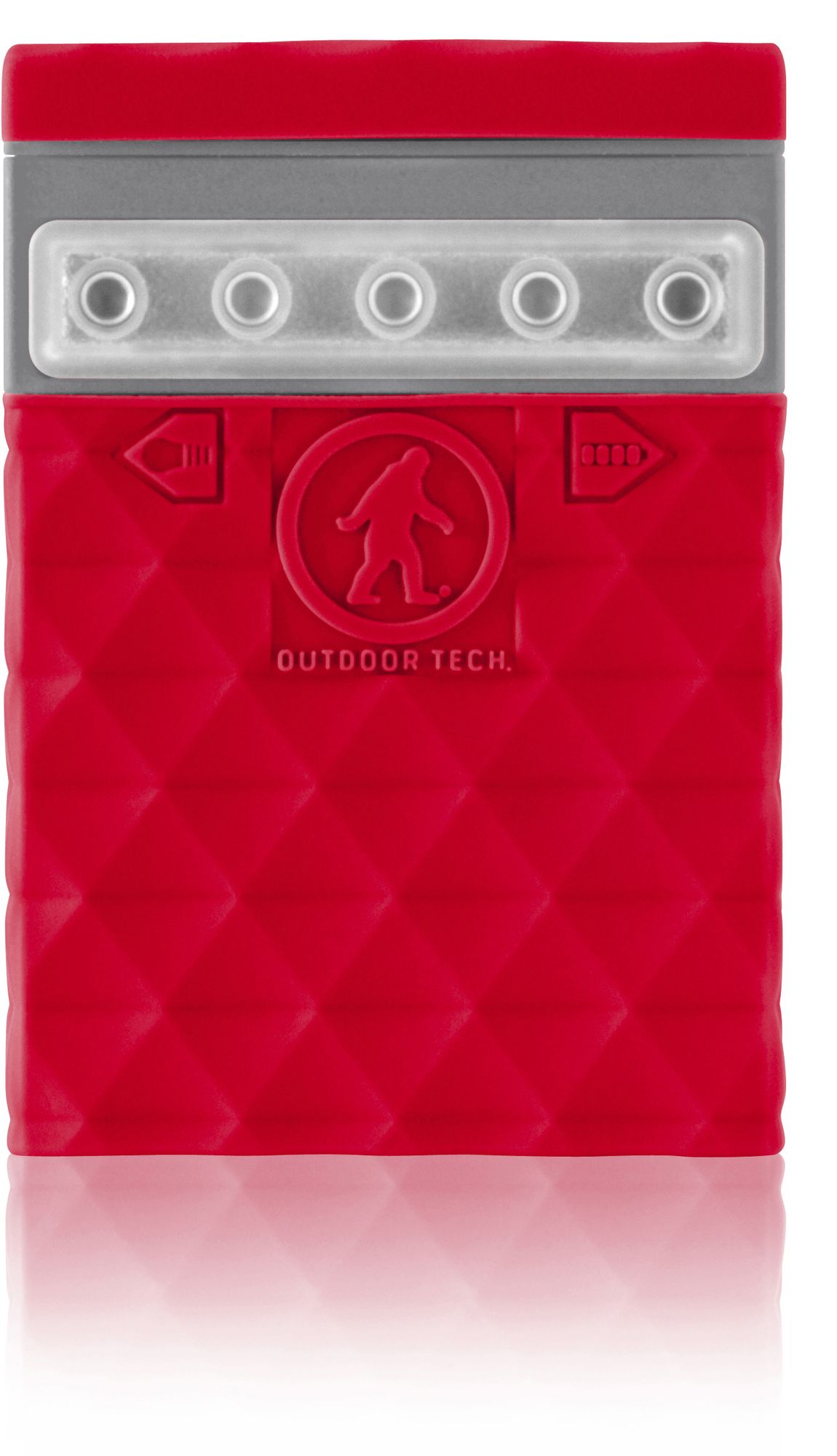Outdoor Tech OT2700-R KODIAK MINI 2.0 Rugged 2600 mAh Powerbank - Red