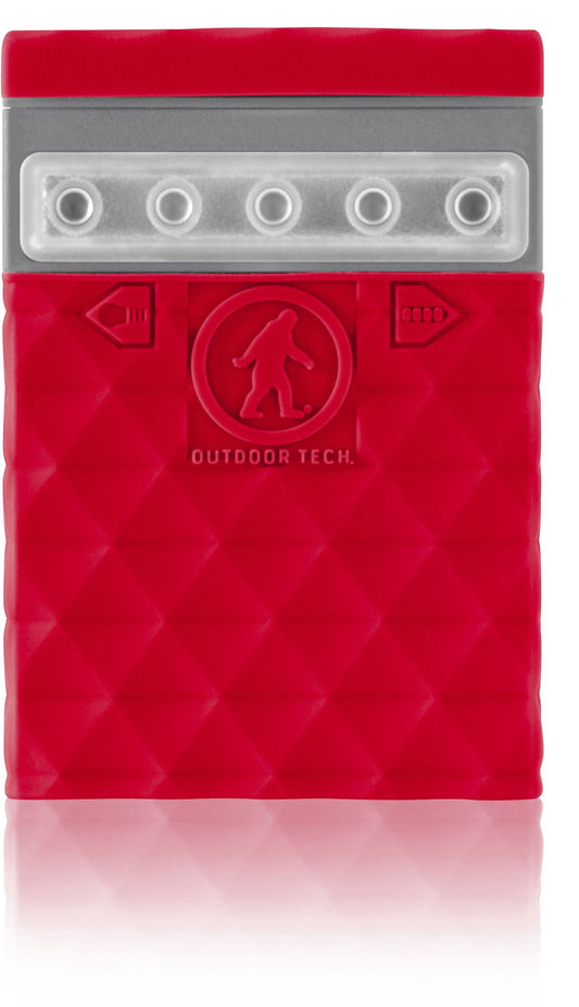 Outdoor Tech OT2700-R KODIAK MINI 2.0 Rugged 2600 mAh Powerbank - Red