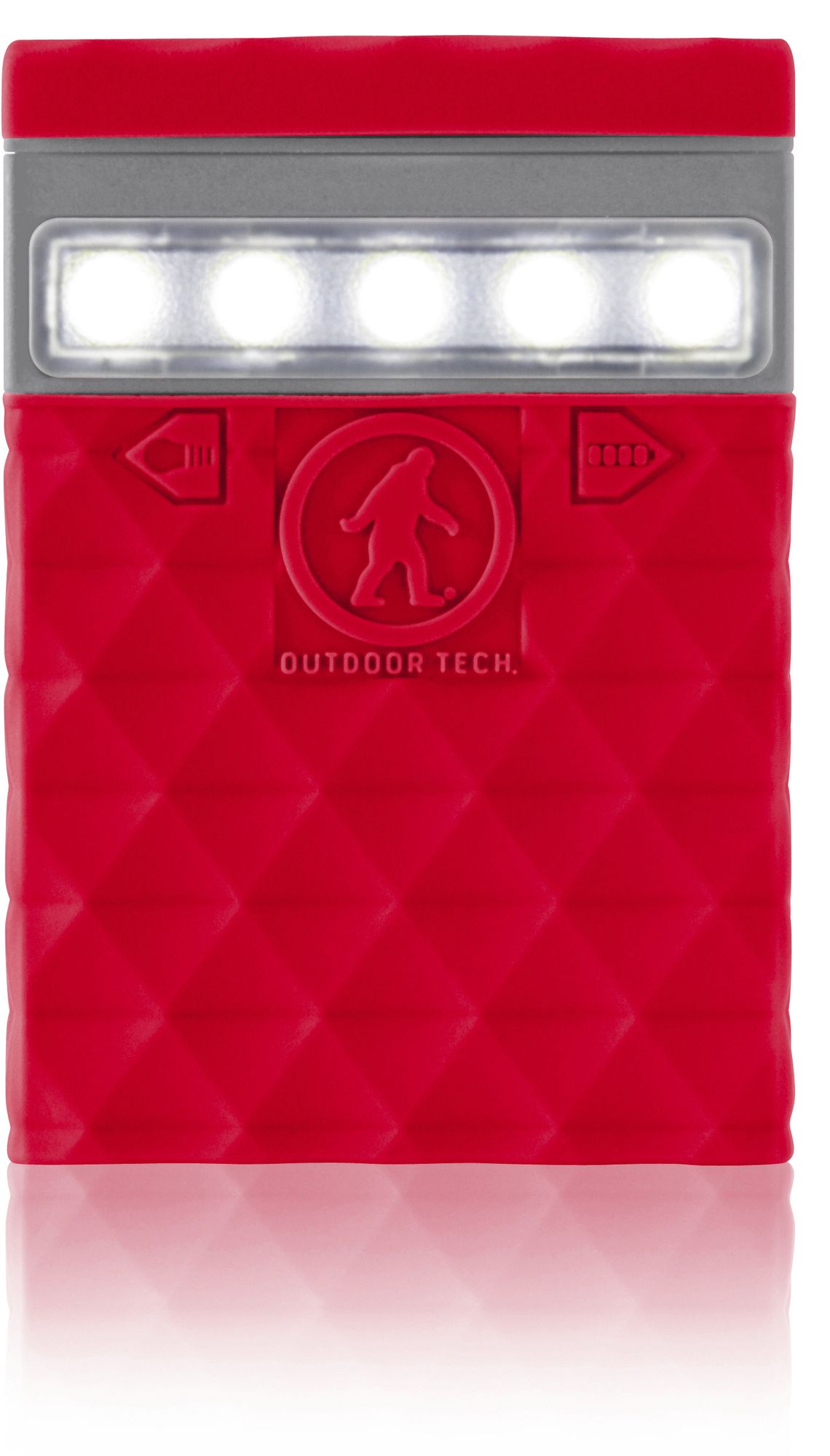 Outdoor Tech OT2700-R KODIAK MINI 2.0 Rugged 2600 mAh Powerbank - Red