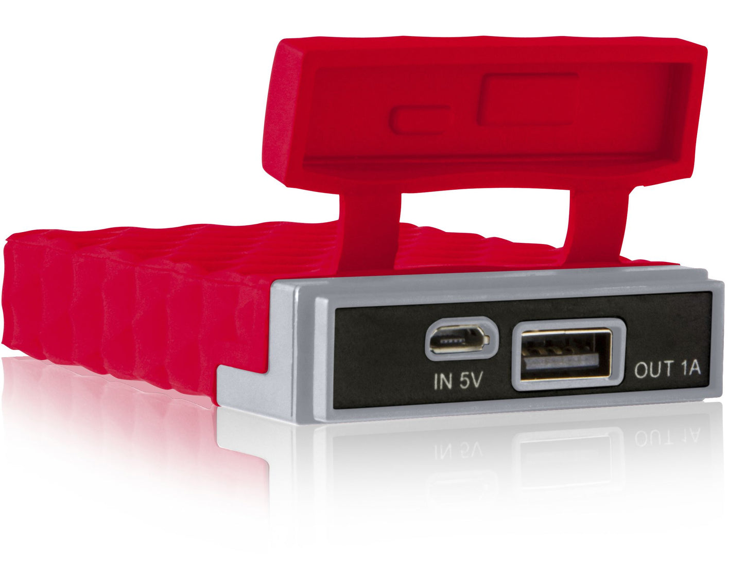 Outdoor Tech OT2700-R KODIAK MINI 2.0 Rugged 2600 mAh Powerbank - Red