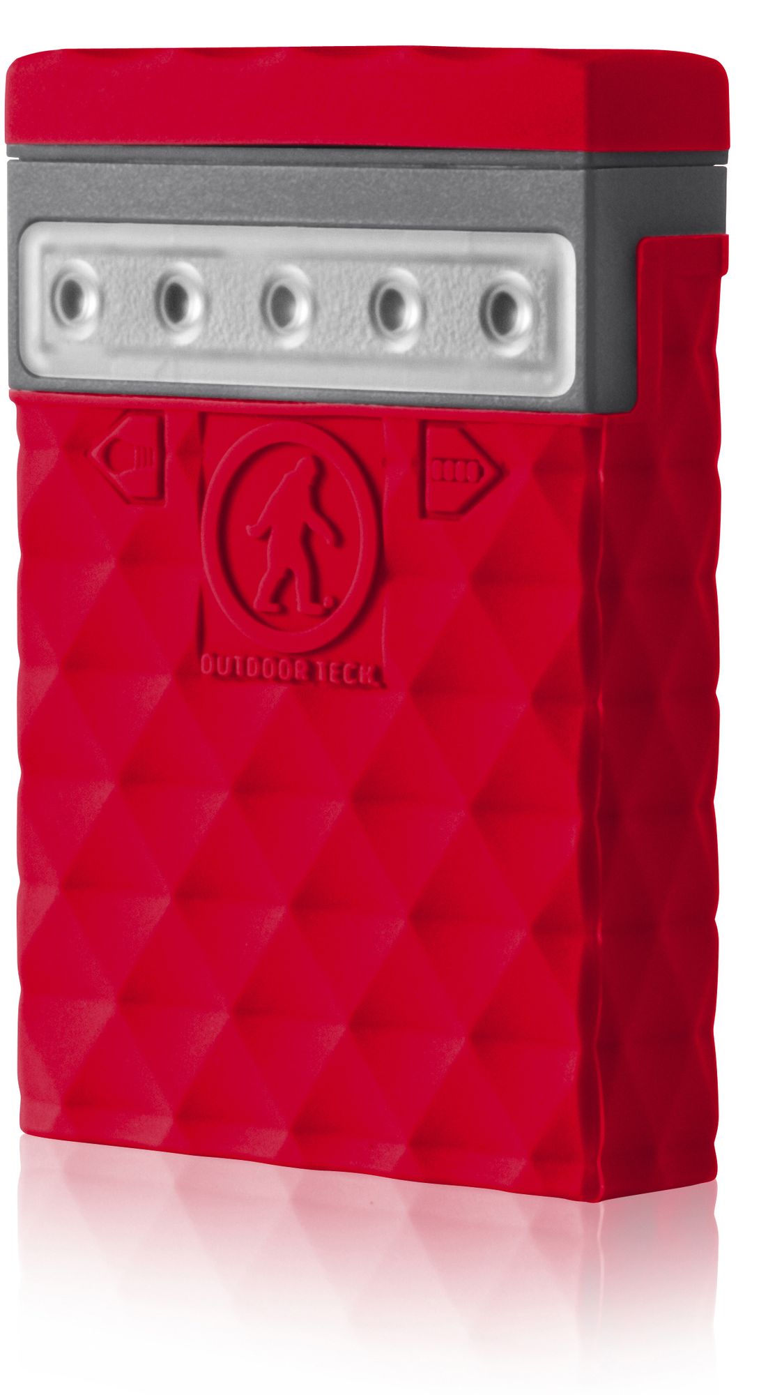 Outdoor Tech OT2700-R KODIAK MINI 2.0 Rugged 2600 mAh Powerbank - Red