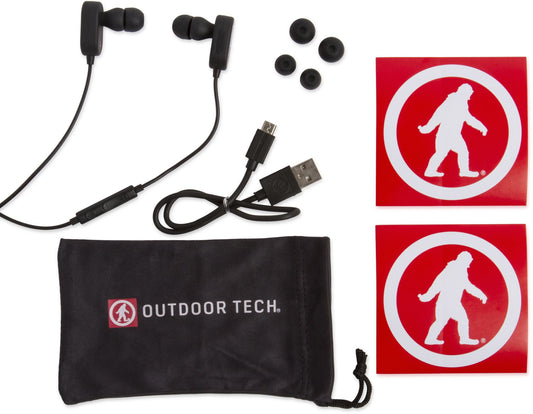 Outdoor Tech OT1005-B TAGS 2.0 Wireless Earbuds - Black