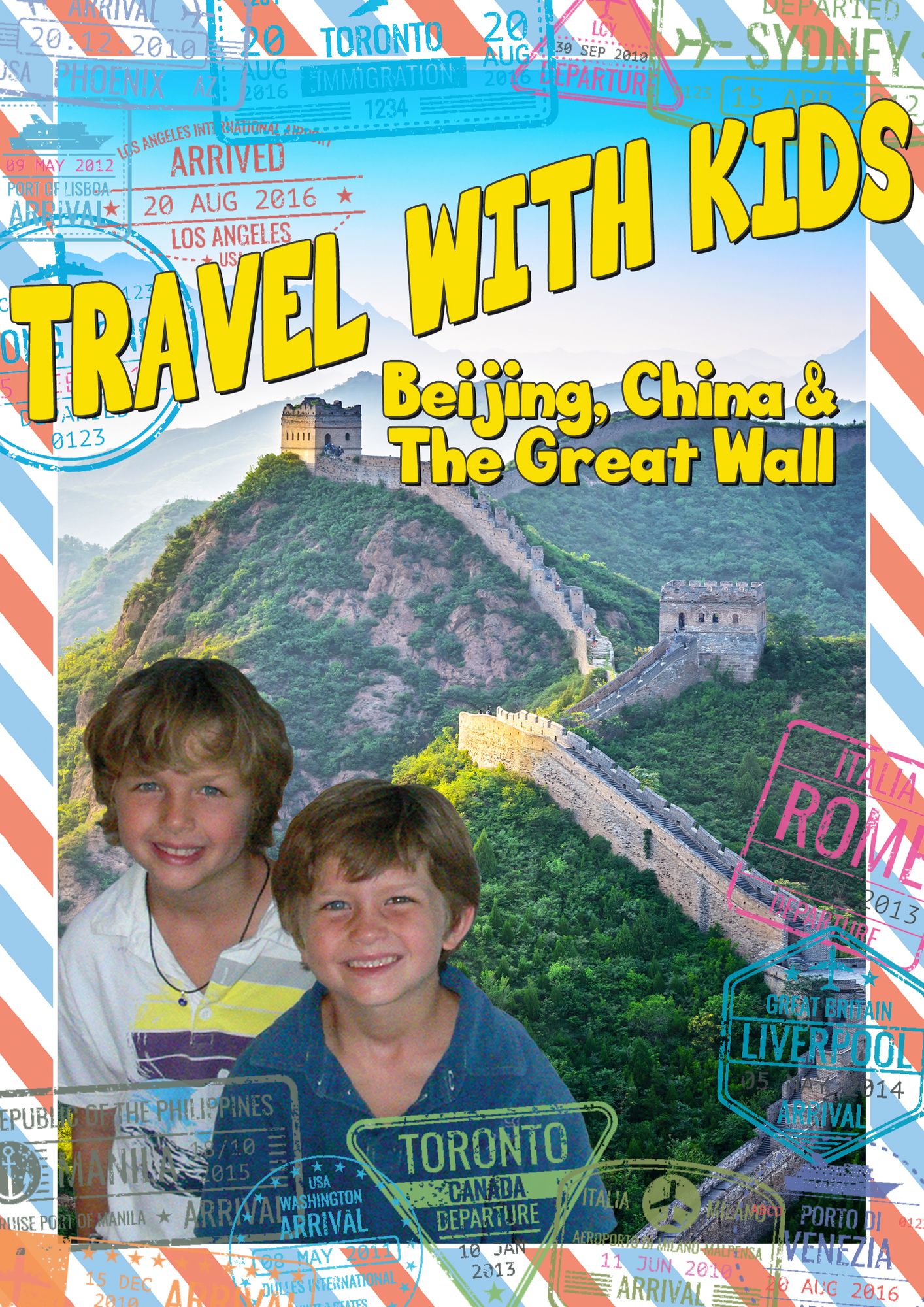 Travel With Kids: Beijing China & Great Wall