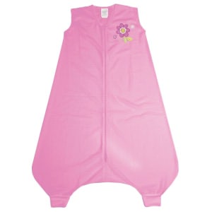 Halo SleepSack Early Walker wearable blanket, 100% polyester comfort mesh, size extra large 18-24 mos, pink