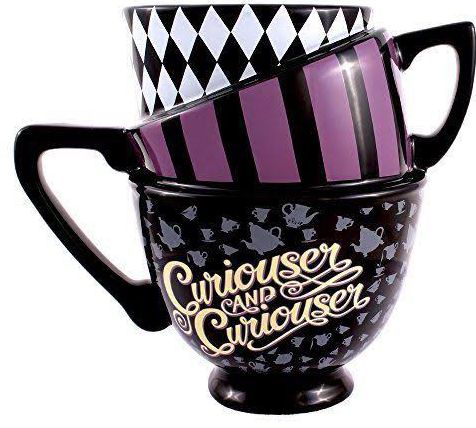 Alice in Wonderland Stacked Teacups 3D Sculpted Mug