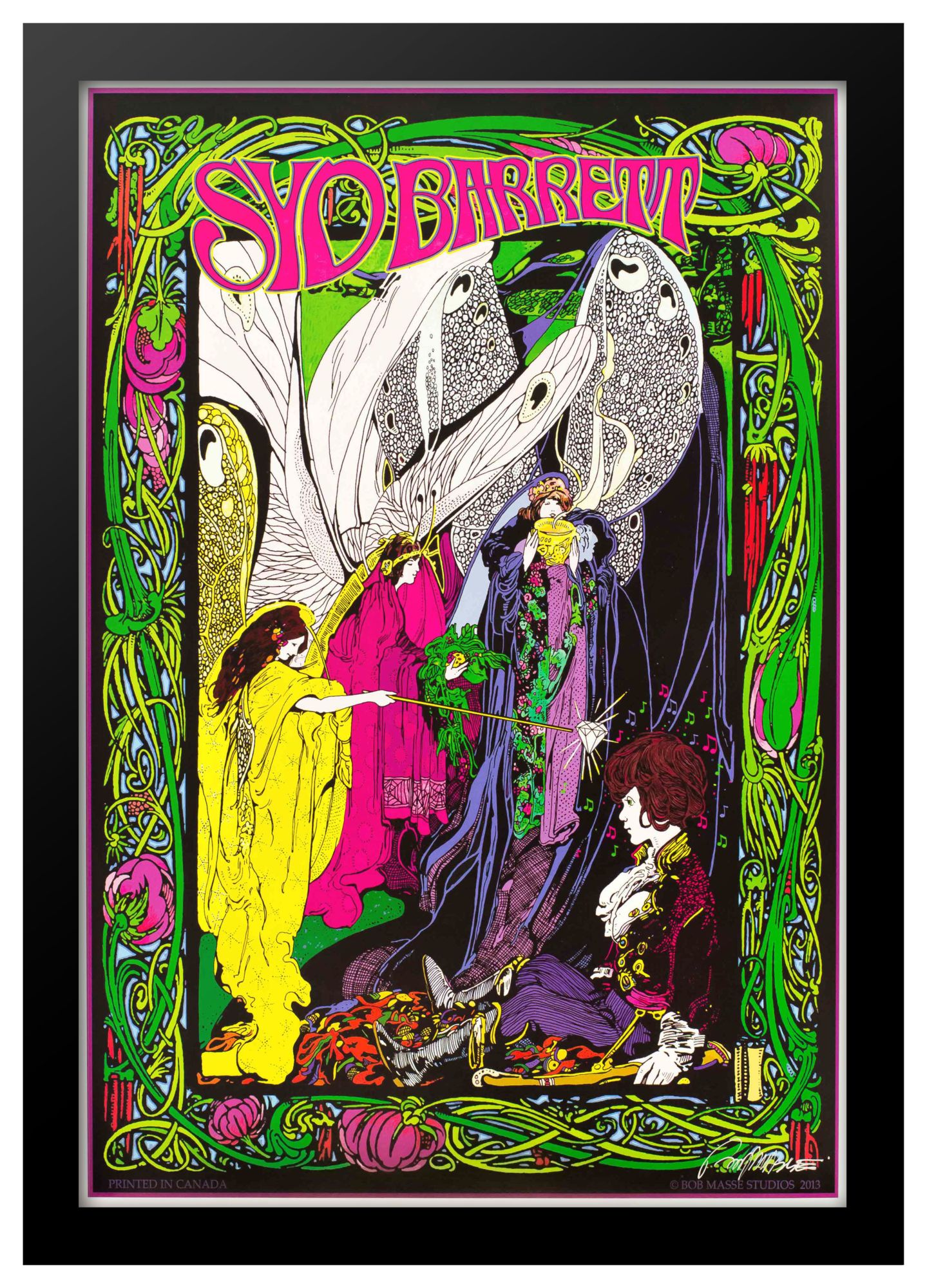 Luxe West BMP13 Bob Masse Original Framed Concert Poster - The Doors