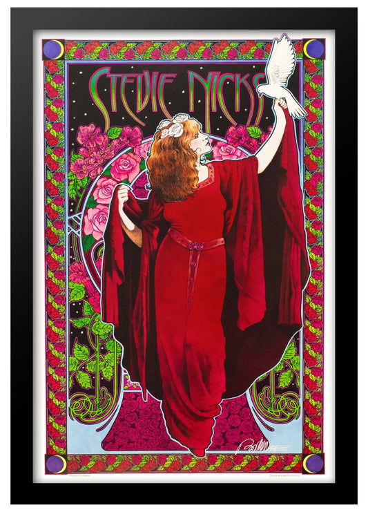 Concert poster designed by Bob Masse for Stevie Nicks