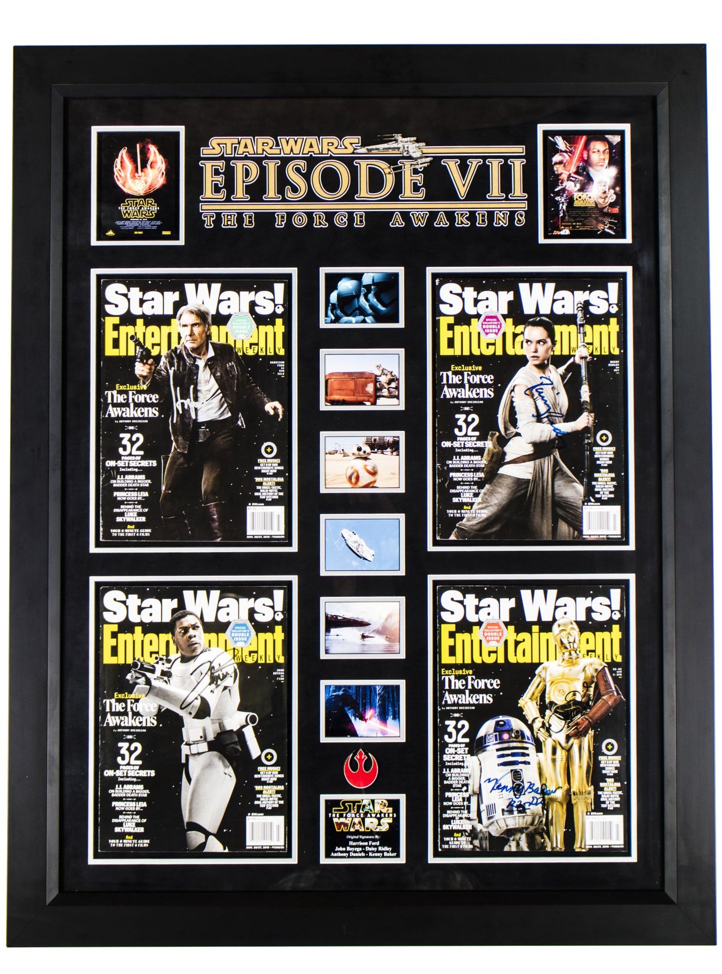 Star Wars. Episode VII The Force Awakens - Signed Entertainment Weekly Magazine Covers Signed Limited Edition