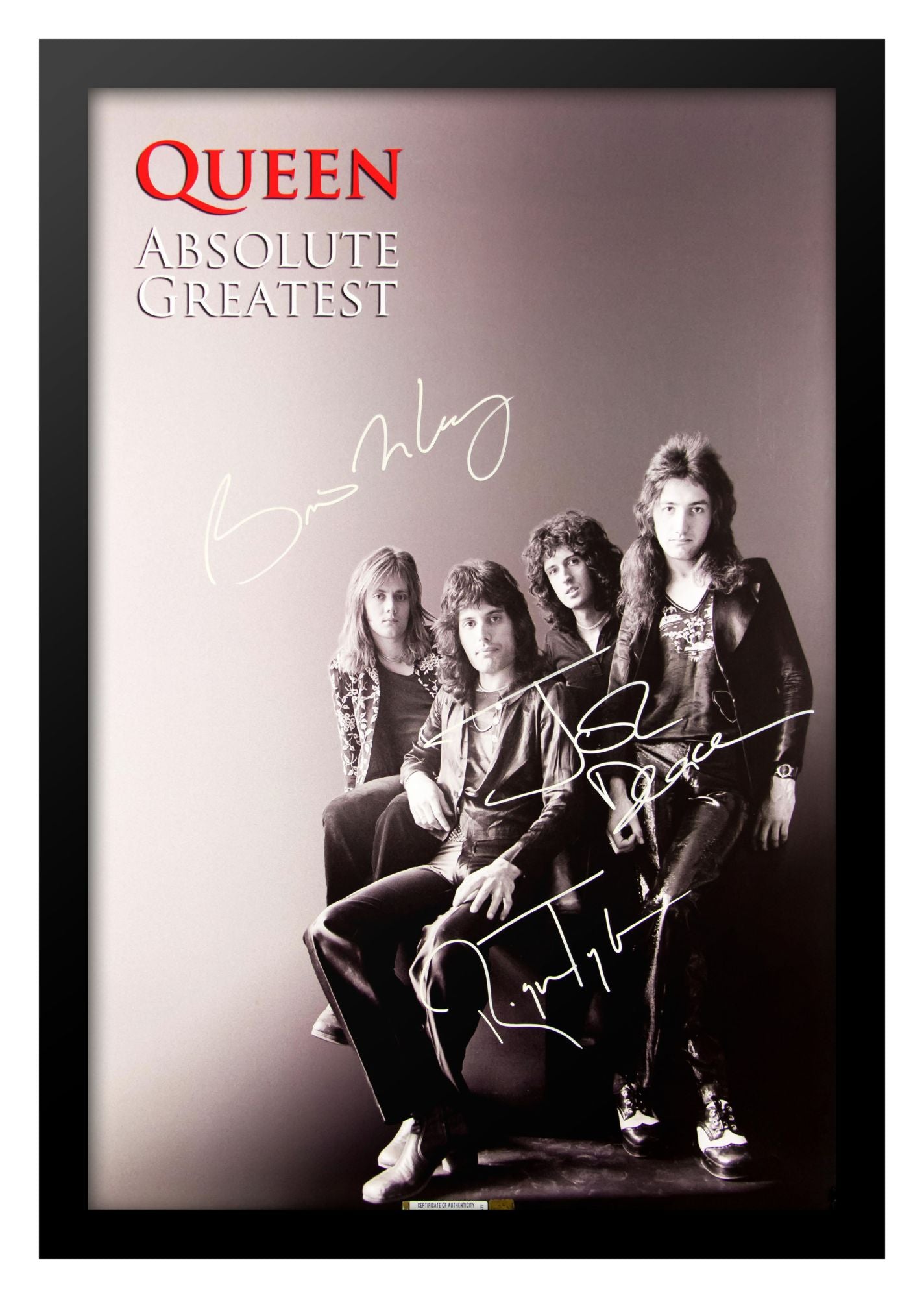 Queen 'ABSOLUTE GREATNESS' Signed Poster
