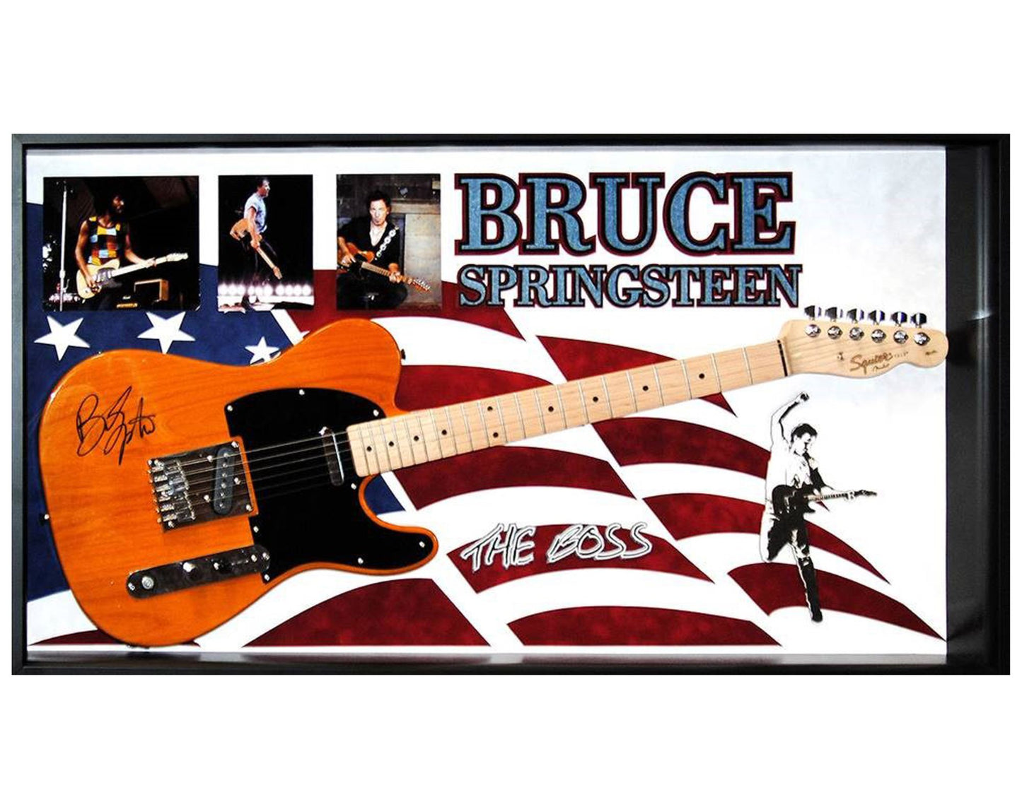 Bruce Springsteen "The Boss" Limited Signed Guitar