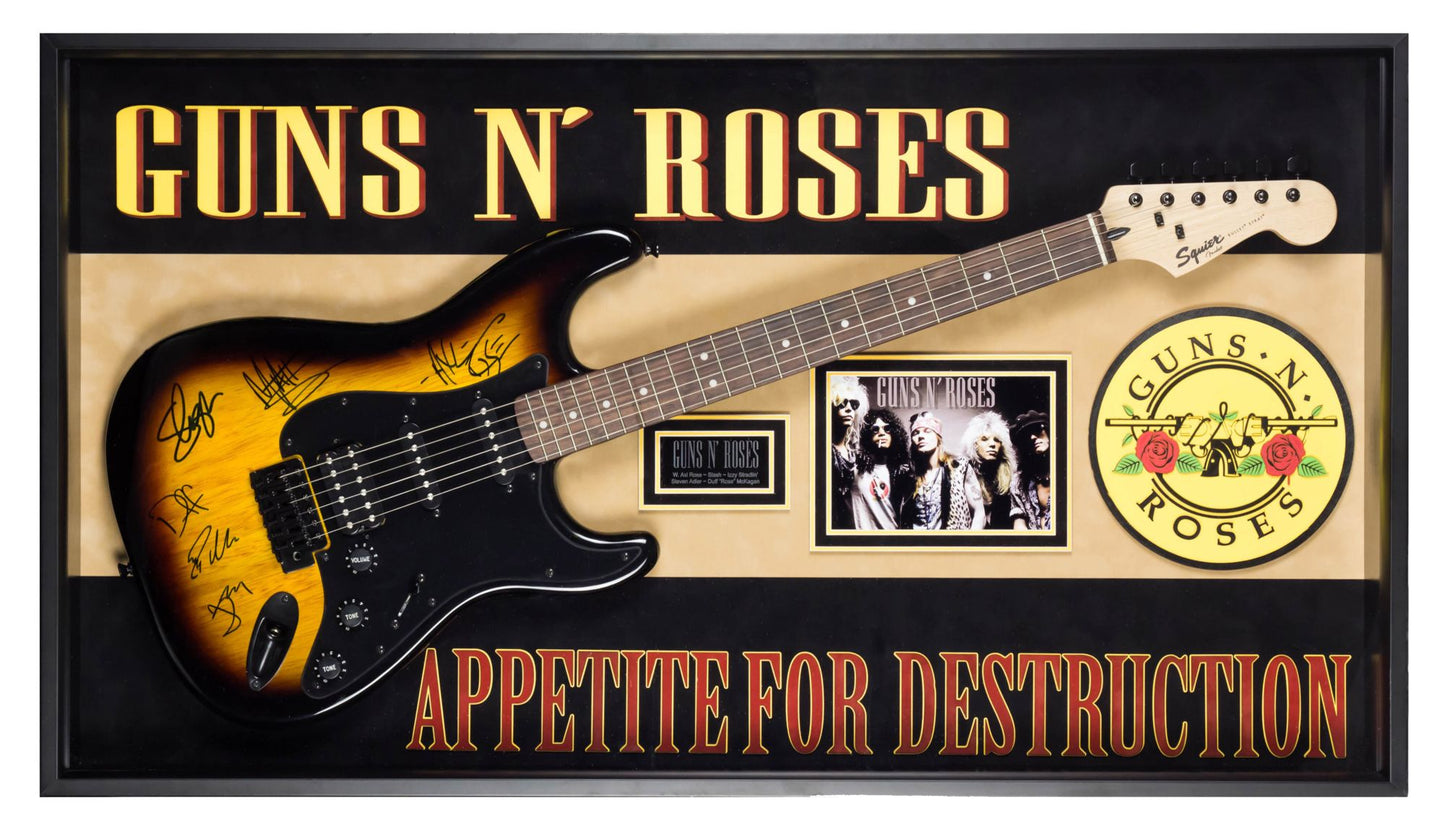 Guns N' Roses "Appetite for Destruction" Signed Guitar