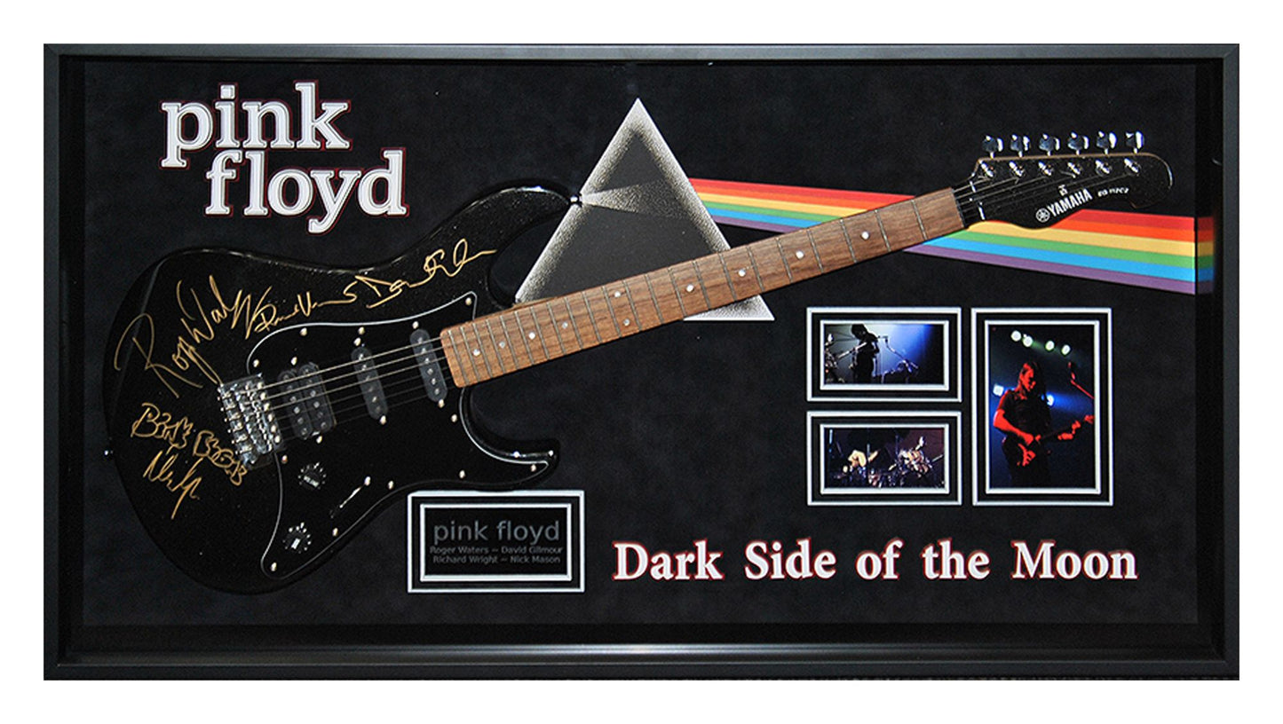 Pink Floyd "Dark Side of the Moon" Limited Signed Guitar