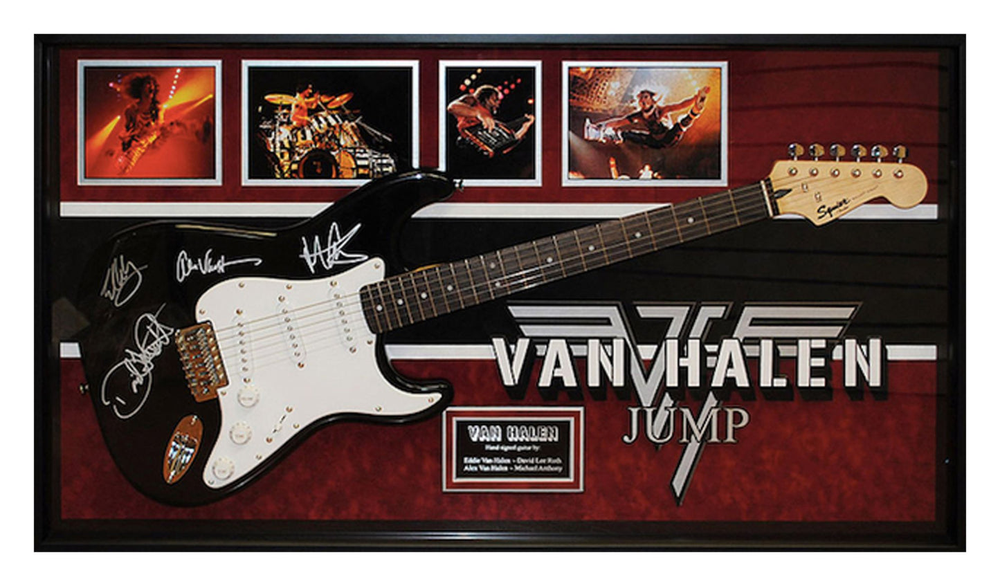 Van Halen "Jump" Limited Signed Guitar