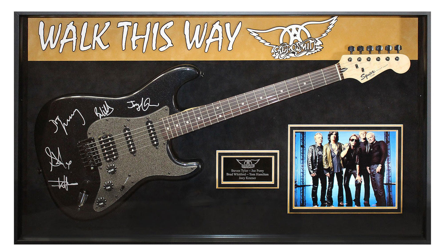 Aerosmith "Walk This Way" Signed Guitar