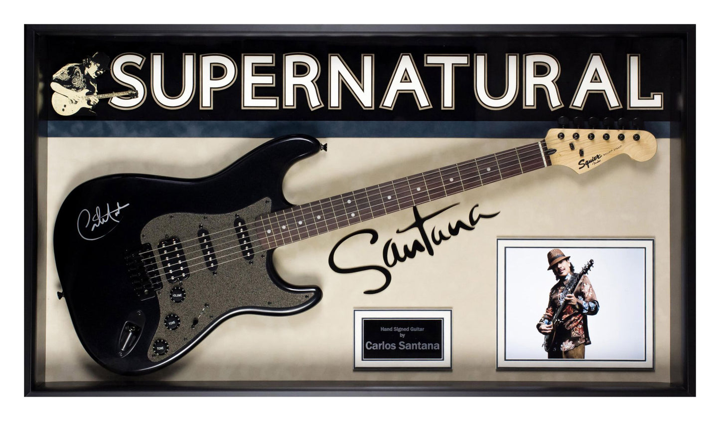 Carlos Santana "Supernatural" Limited Signed Guitar