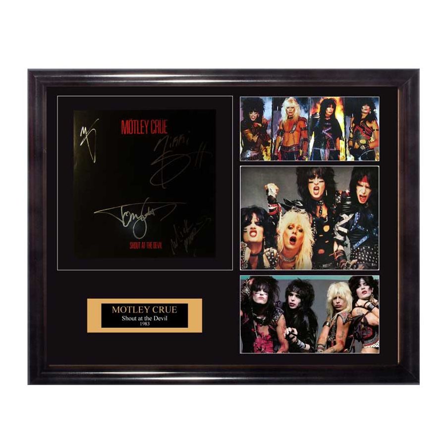 Motley Crue "Shout at the Devil" Signed Limited Edition Album