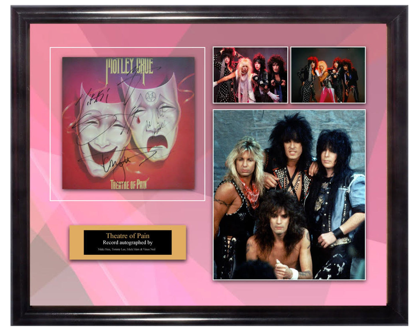 Motley Crue "Theatre of Pain" Signed Limited Edition Album