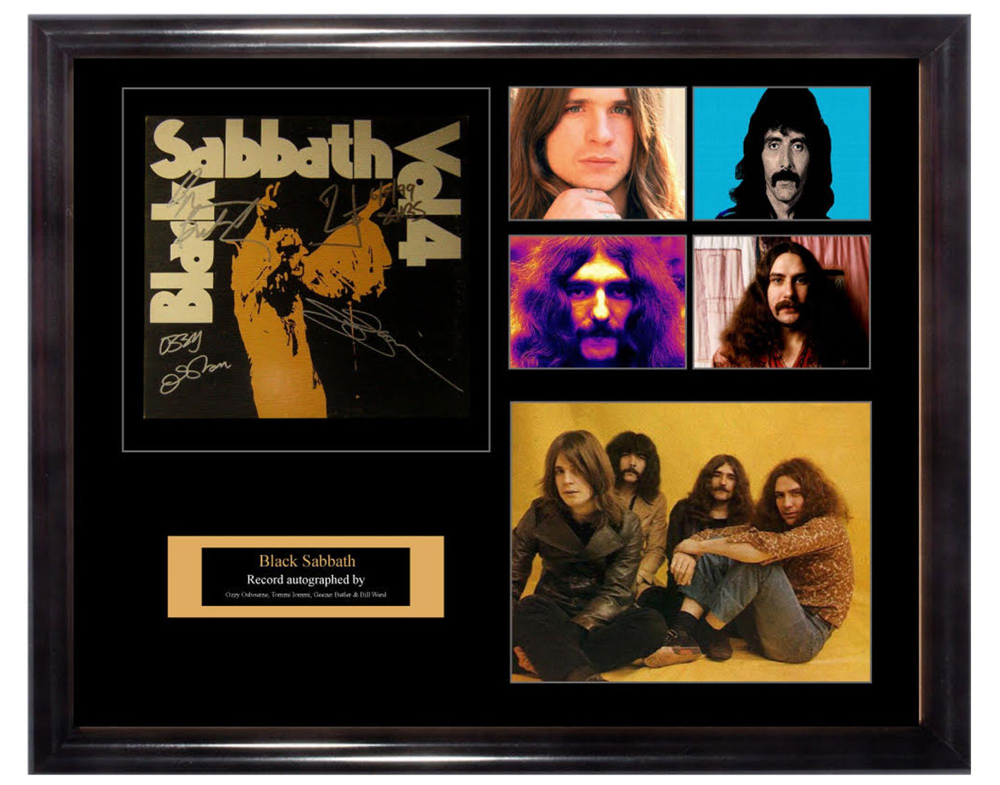 Black Sabbath "Vol 4" Signed Limited Edition Album