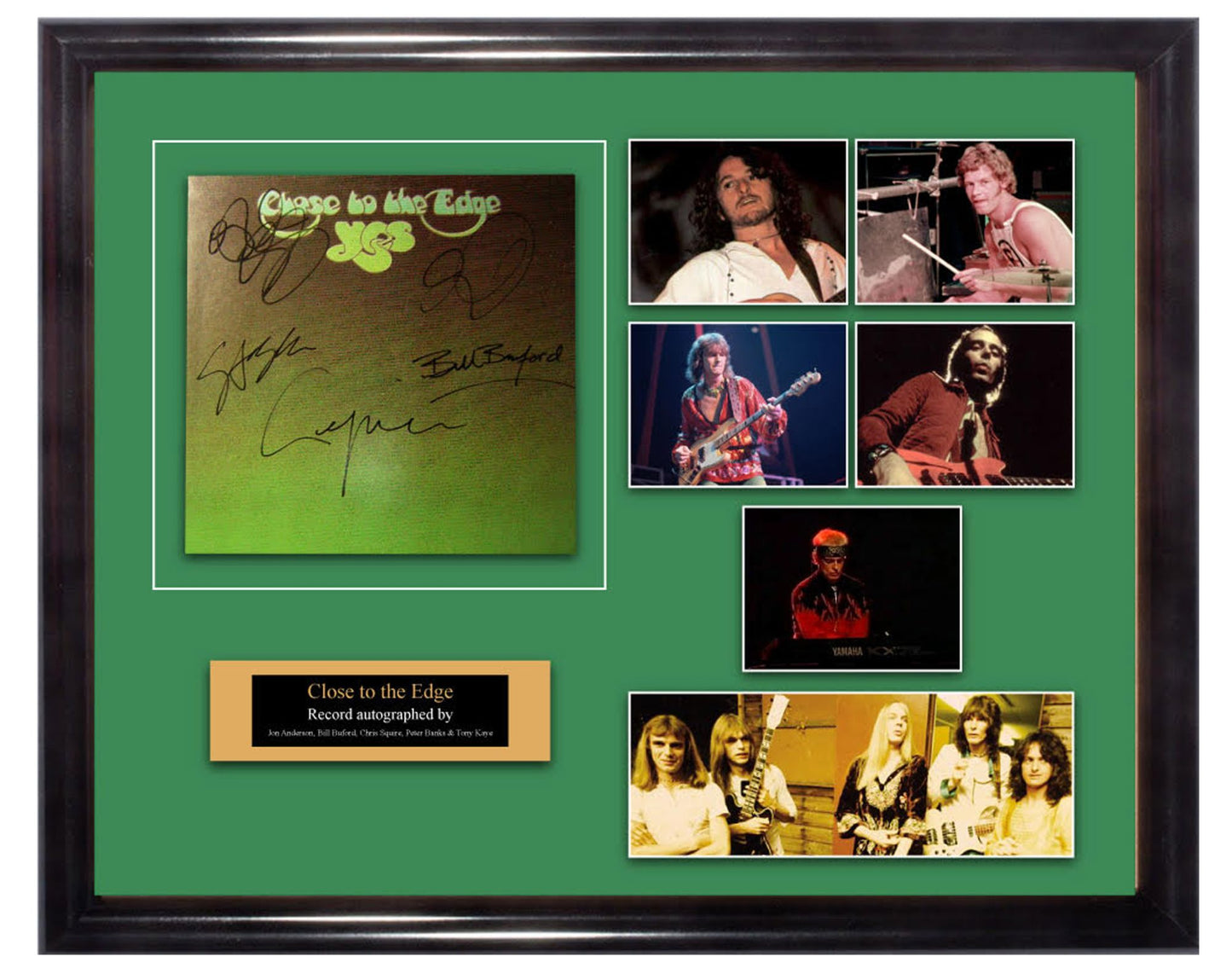 Yes "Close to the Edge" Signed Limited Edition Album