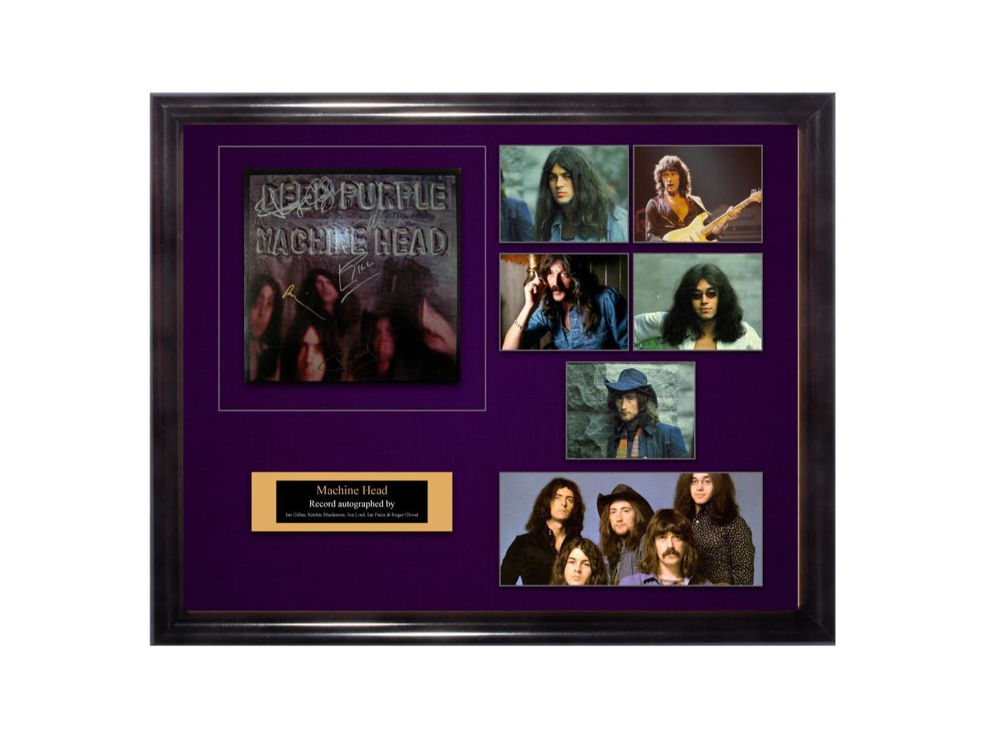 Deep Purple "Machine Head" Signed Limited Edition Album