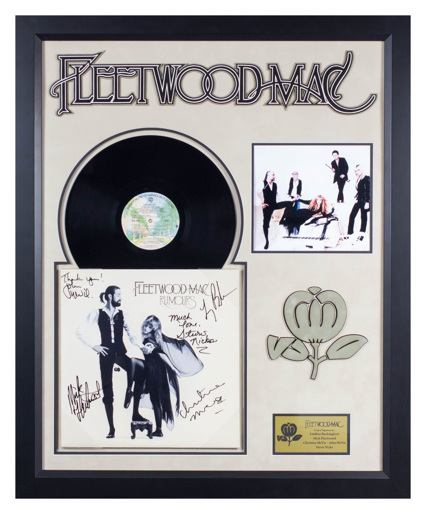 Fleetwood Mac "Rumours" Signed album