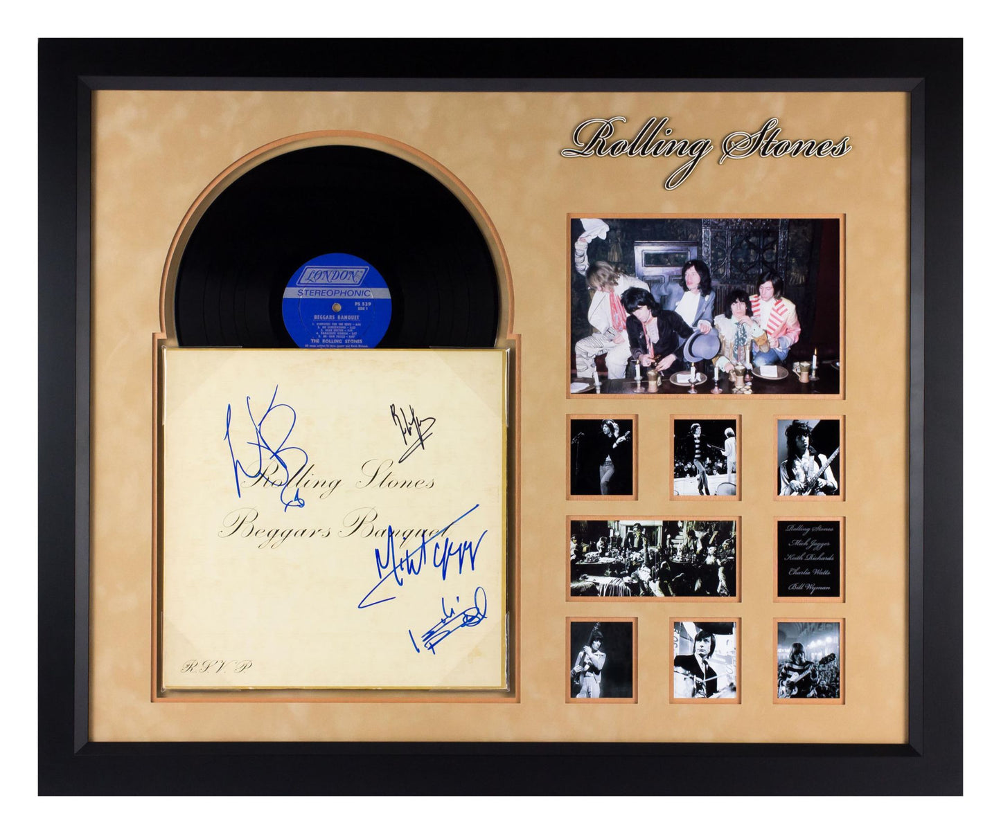 The Rolling Stones "Beggars Banquet" signed Limited Edition Album
