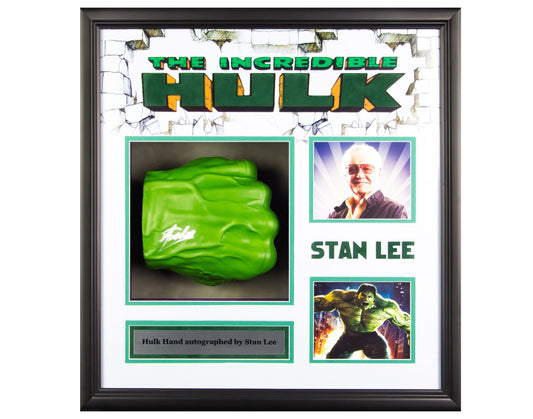 "The Incredible Hulk" Power Fist Autographed by Stan Lee