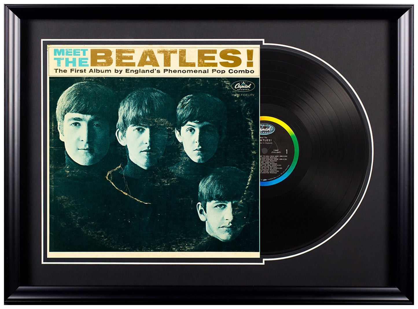 Deluxe Framed Album - Meet The Beatles