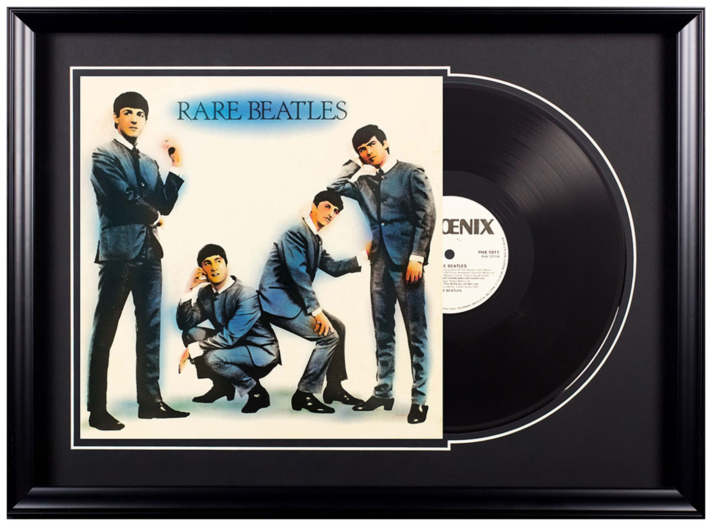 Deluxe Framed Album - Rare Beatles