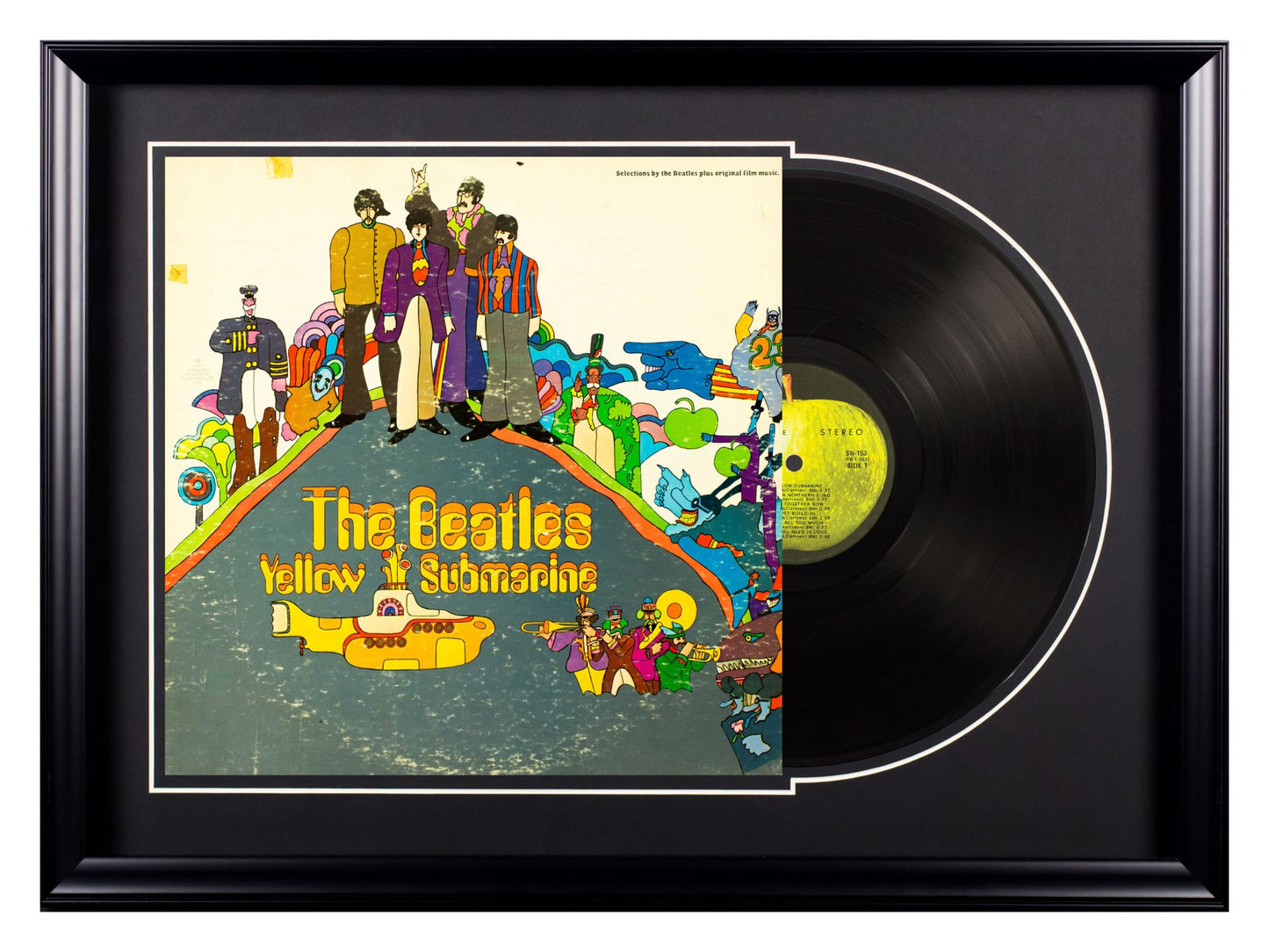 Deluxe Framed Album - The Beatles Yellow Submarine