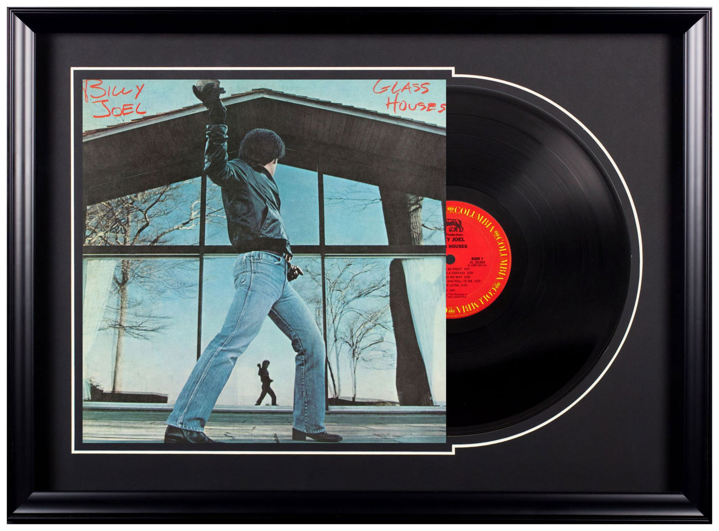 Deluxe Framed Album - Billy Joel-Glass Houses
