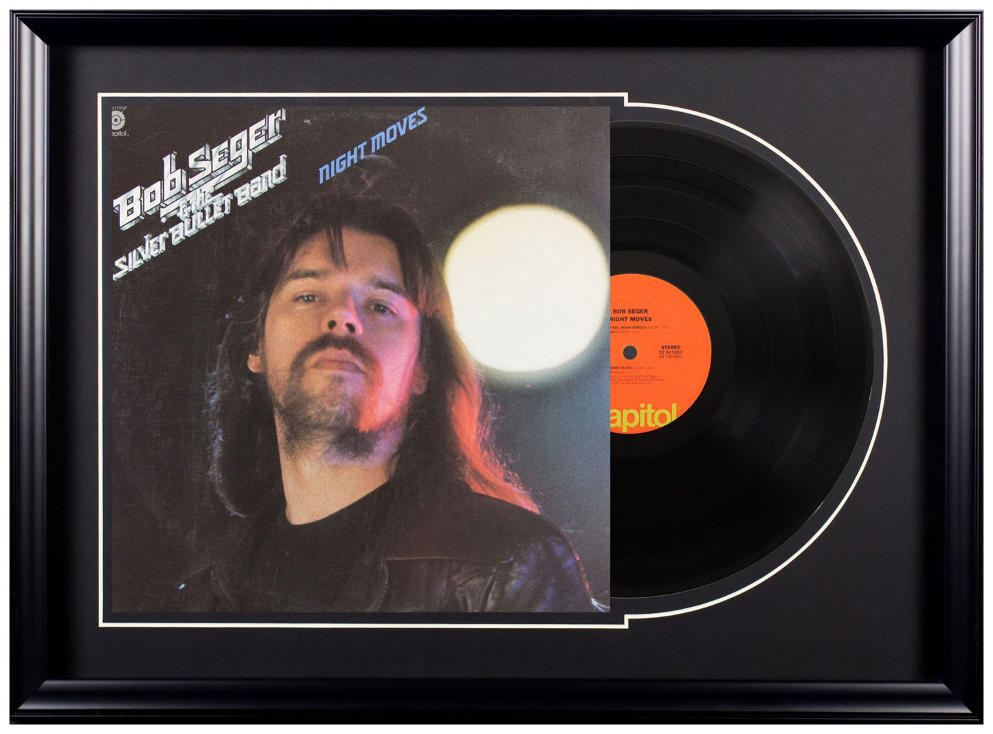Deluxe Framed Album - Bob Seger and the Silver Bullet Band-Night Moves