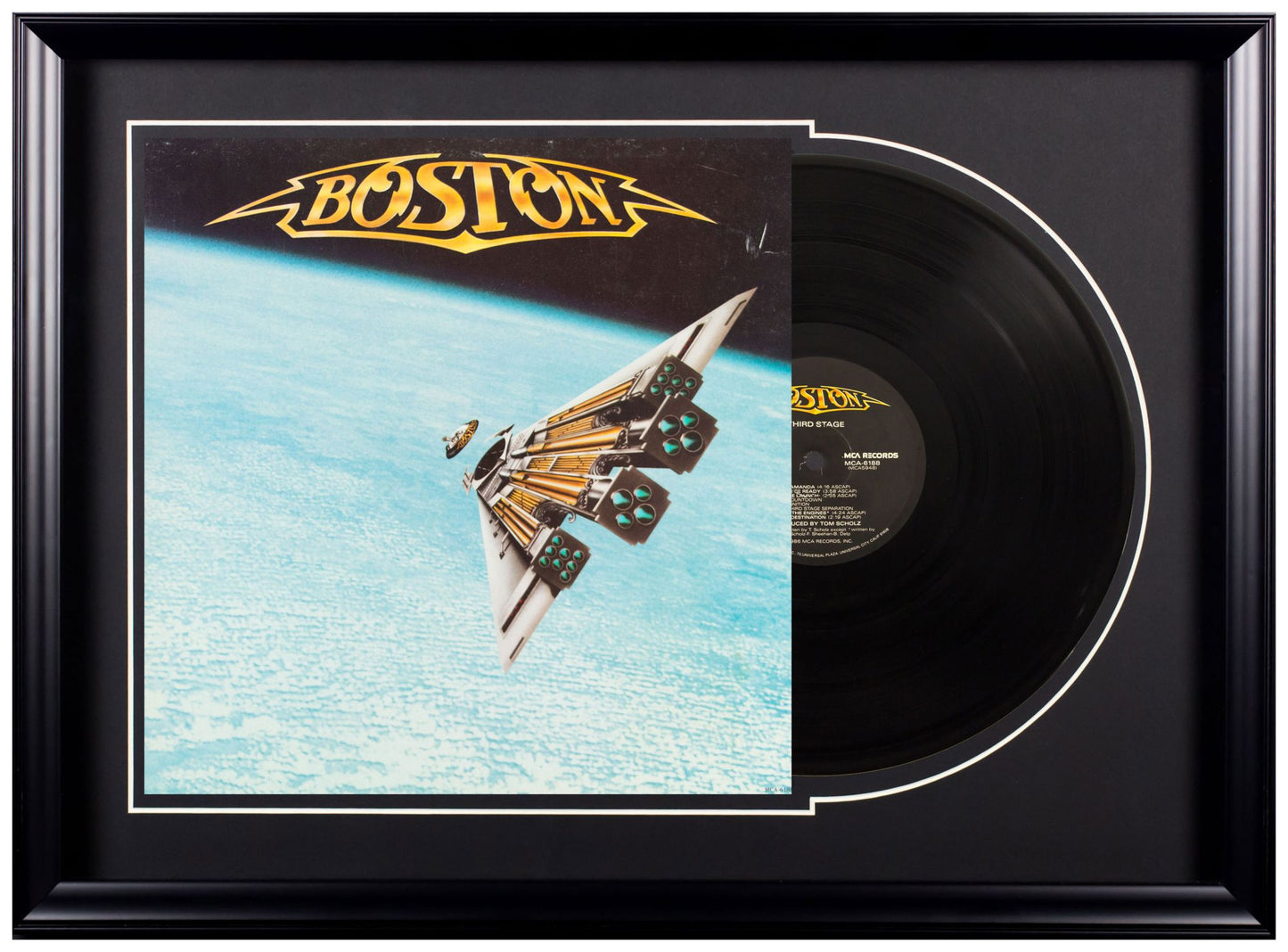 Deluxe Framed Album - Boston- Third Stage
