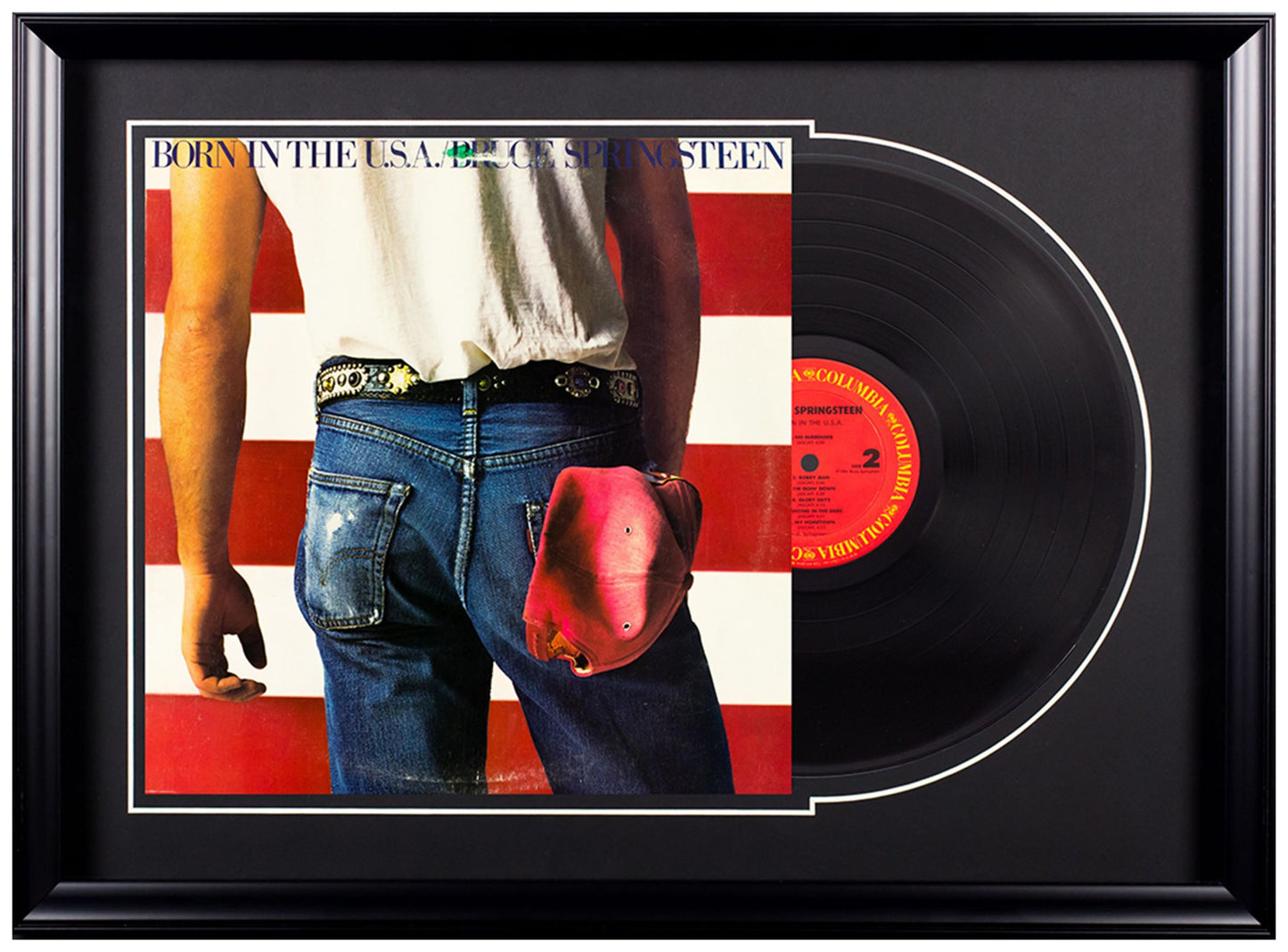 Deluxe Framed Album - Bruce Springsteen "Born In The USA"