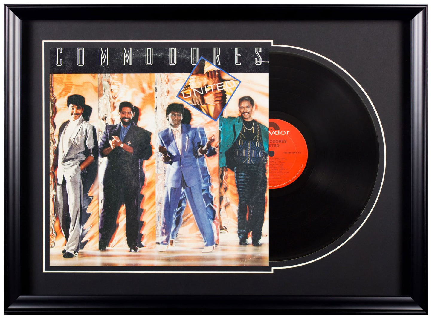 Commodores "United" - Deluxe Framed Album