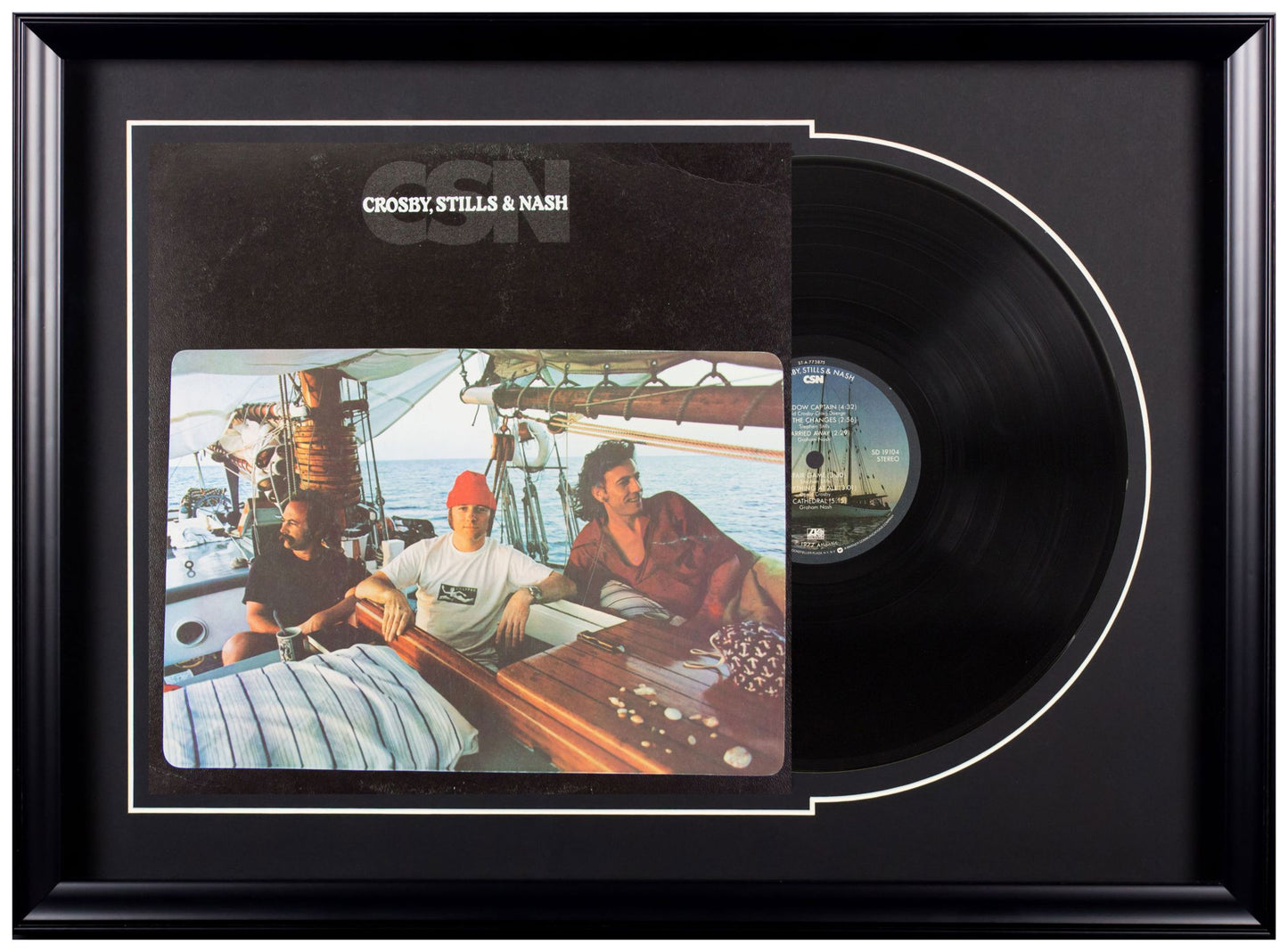 Deluxe Framed Album - Crosby, Stills & Nash- CSN