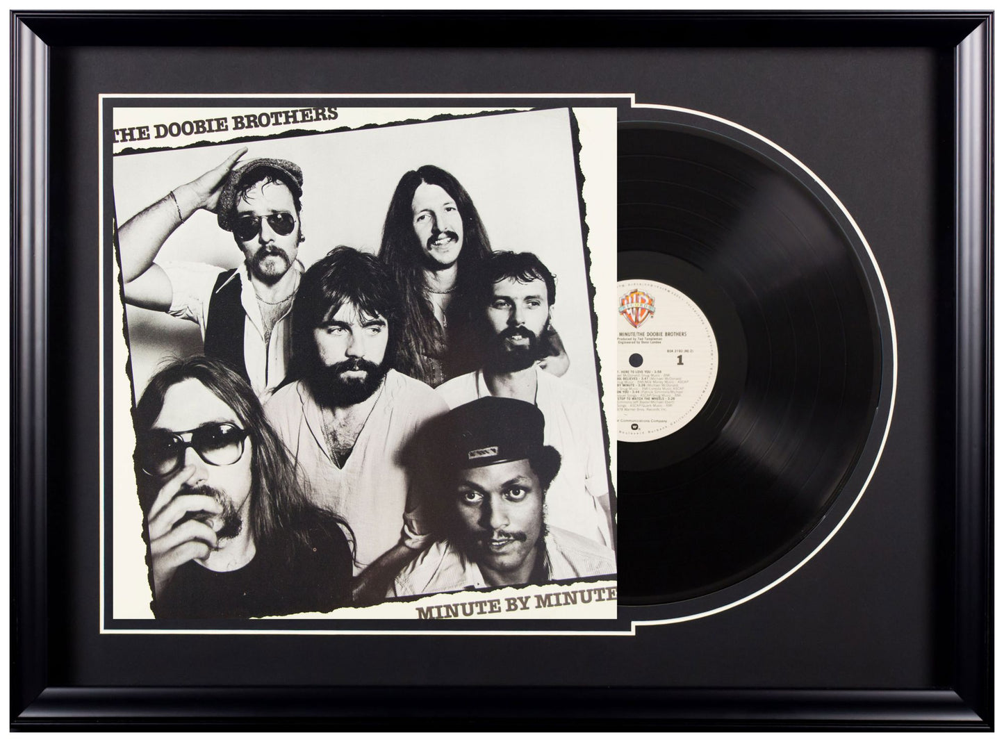 The Doobie Brothers "Minute by Minute" - Deluxe Framed Album