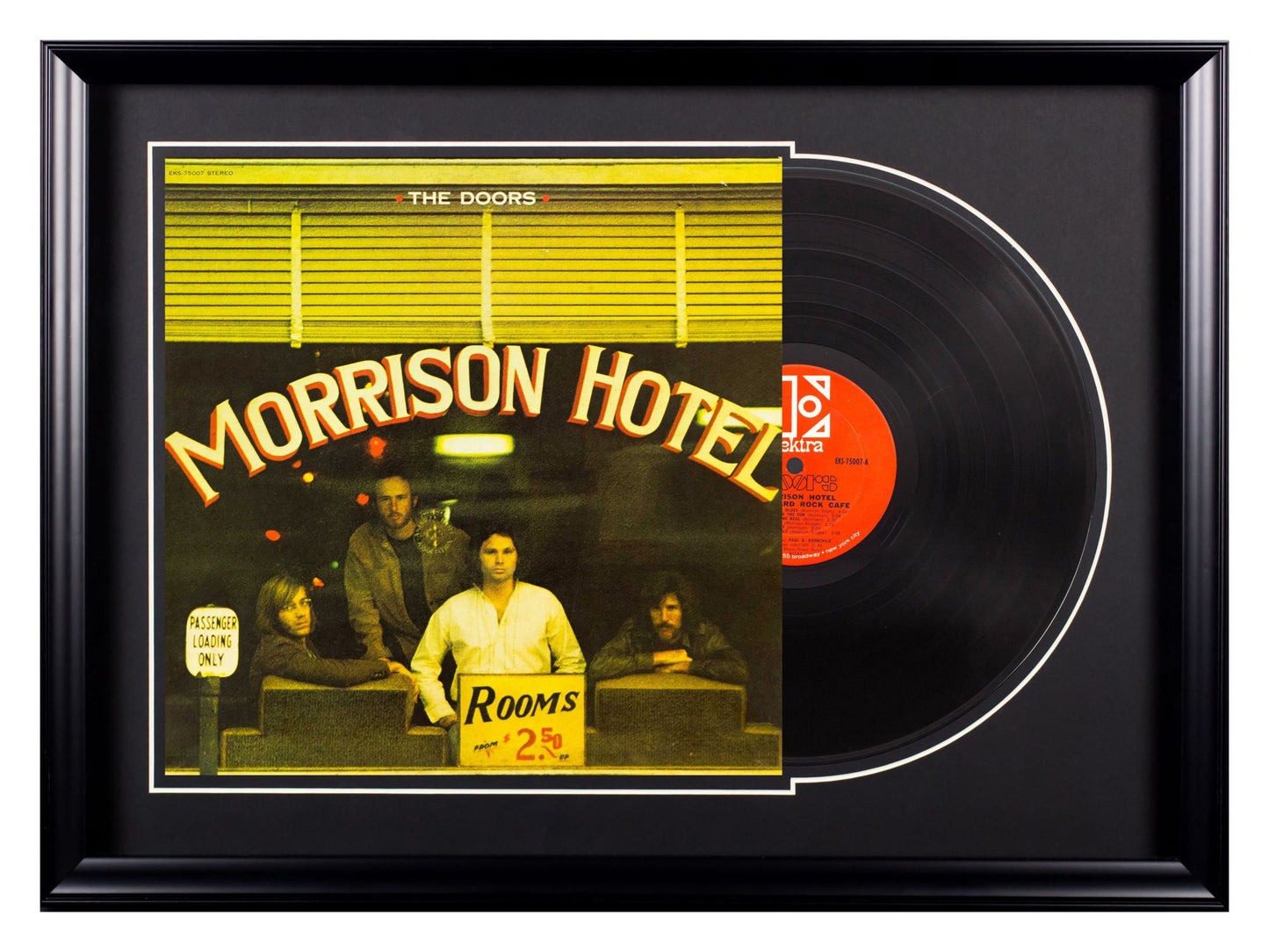 Deluxe Framed Album - The Doors "Morrison Hotel"
